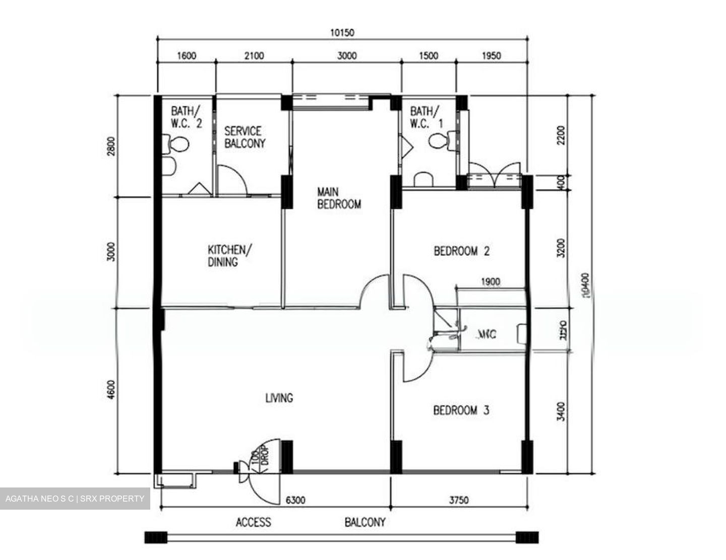 Blk 651 Woodlands Ring Road (Woodlands), HDB 4 Rooms #564563361